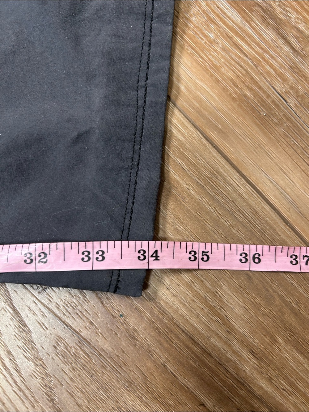 LL Bean men’s crests water resistant hiking pants size 35x34 HEMMED nylon - Picture 7 of 8